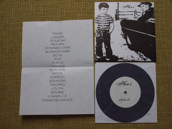 Floor (2) : Loanin' / Figbender (7",45 RPM,Single,Numbered,Reissue)