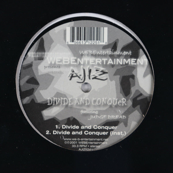 AJIZ : Divide And Conquer / Combat (12")