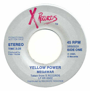 Yellow Power : Megawar / Hai Samurai (7",Single,Promo)