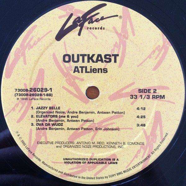 OutKast : ATLiens (LP,Album,Reissue,Stereo)