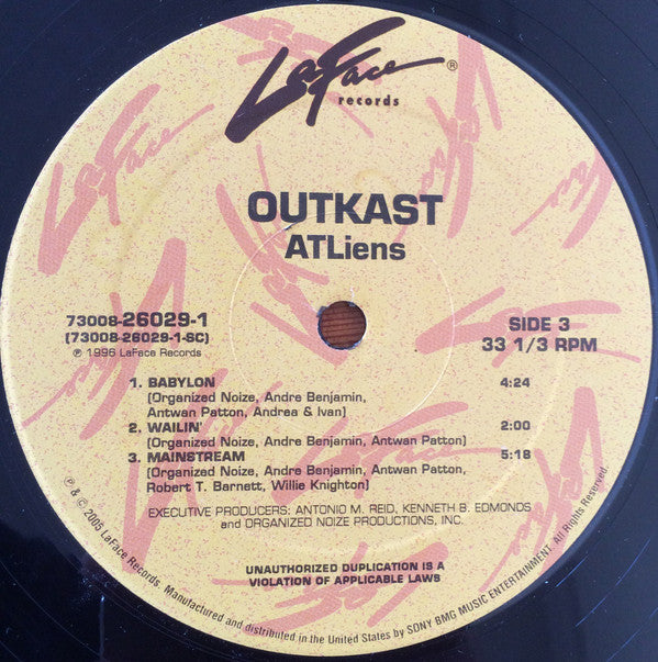 OutKast : ATLiens (LP,Album,Reissue,Stereo)