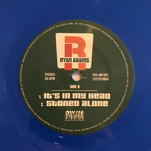 Ryan Adams : No Shadow (7", Single, Ltd, Blu)