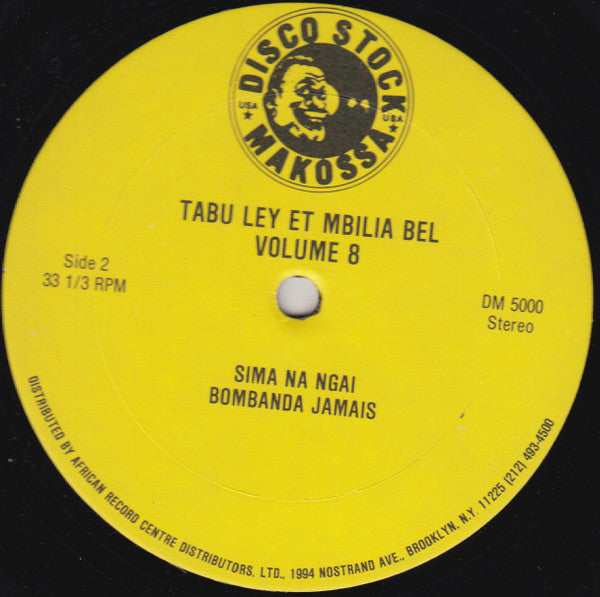 Tabu Ley Rochereau Et Mbilia Bel : Mpeve Ya Longo Rochereau Volume 7 (LP)