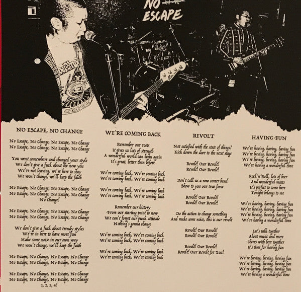 No Escape (2) : Back On The Streets (7",45 RPM,EP)