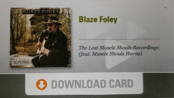 Blaze Foley : The Lost Muscle Shoals Recordings (LP,Album,Reissue)
