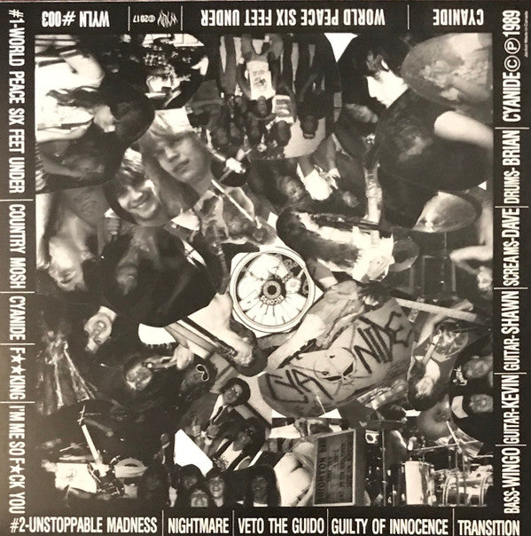 Cyanide (5) : World Peace Six Feet Under (LP,Album,Reissue)
