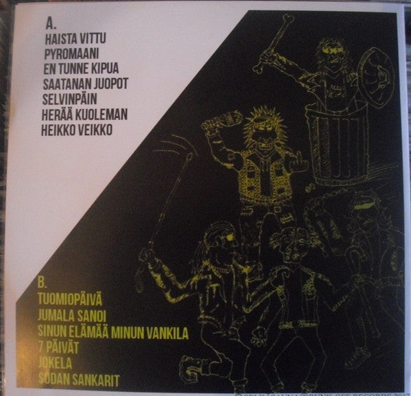 Selkäsauna : Pyromaani... (12",45 RPM,Album)