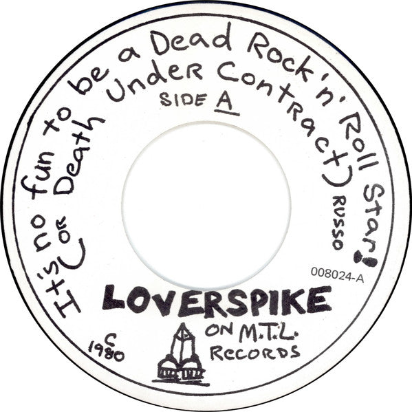 Loverspike : Disco Clones (7", Single)