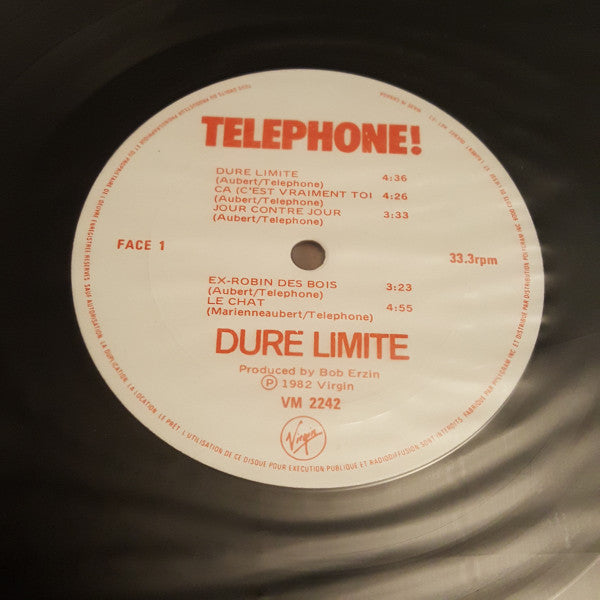 Téléphone : Dure Limite (LP,Album)
