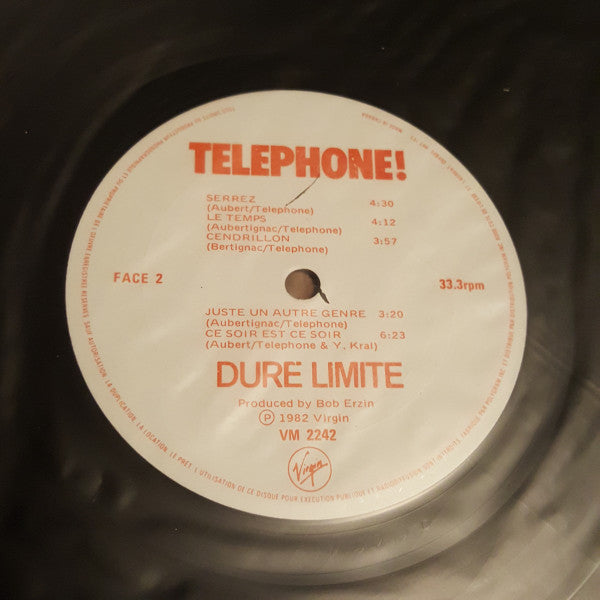 Téléphone : Dure Limite (LP,Album)