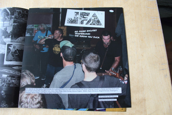 J.F.A. / Rash Decision / Broken Bones Gentlemen's Club, The : Dean Lane Hardcore Funday - 3 Way Split  (7",45 RPM,EP)
