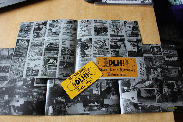 J.F.A. / Rash Decision / Broken Bones Gentlemen's Club, The : Dean Lane Hardcore Funday - 3 Way Split  (7",45 RPM,EP)