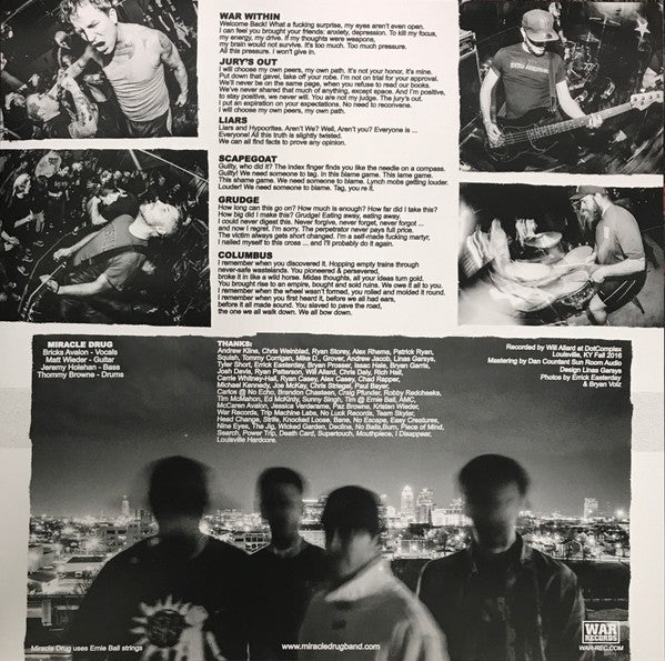 Miracle Drug : How Much Is Enough (12", S/Sided, EP, Ltd, Cle)