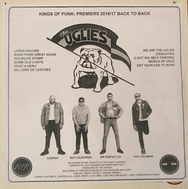 The Uglies (3) : Keeping Up With The Uglies (LP,45 RPM,Album)