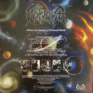 Sarcasm (6) : Within The Sphere Of Ethereal Minds (LP, Album, Ltd)