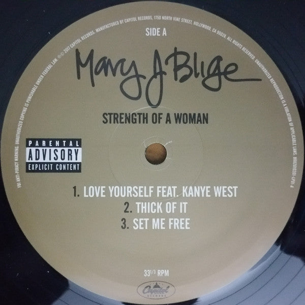 Mary J. Blige : Strength Of A Woman (LP,Album)