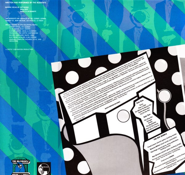 Residents, The : The Big Bubble (Part Four Of The Mole Trilogy) (LP,Album)