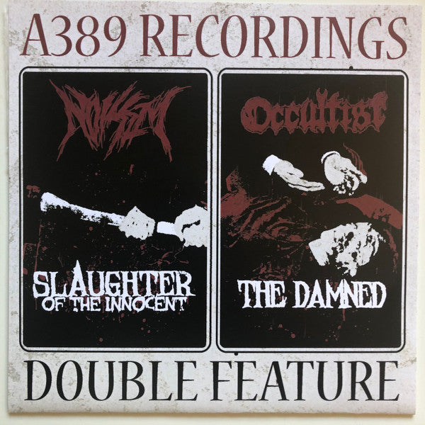 Noisem / Occultist : Slaughter Of The Innocent And The Damned (7", Ltd, TP)
