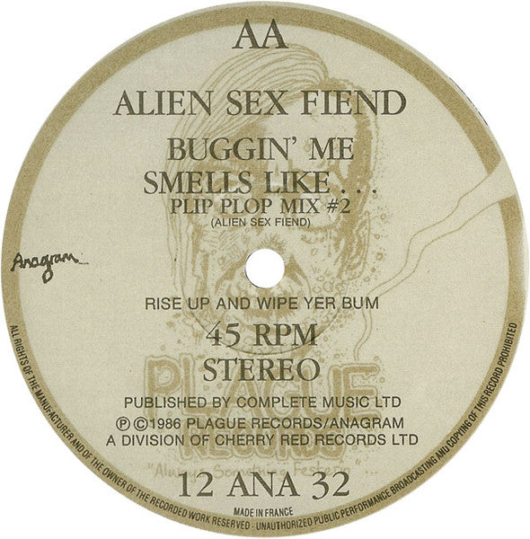 Alien Sex Fiend : Smells Like...  (12",45 RPM,Single)