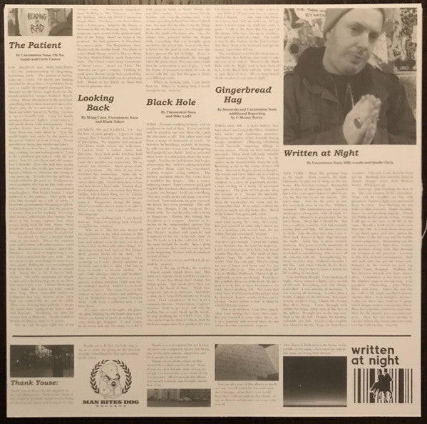 Uncommon Nasa : Written At Night (LP, Mag)