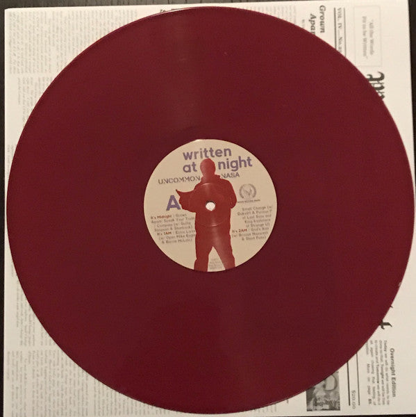 Uncommon Nasa : Written At Night (LP, Mag)