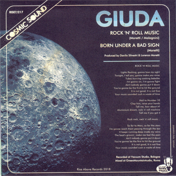 Giuda (2) : Rock 'N' Roll Music (7", Single, Cle)