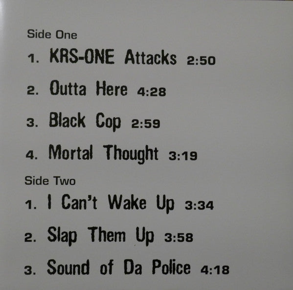 KRS-One : Return Of The Boom Bap (LP,Album,Reissue)