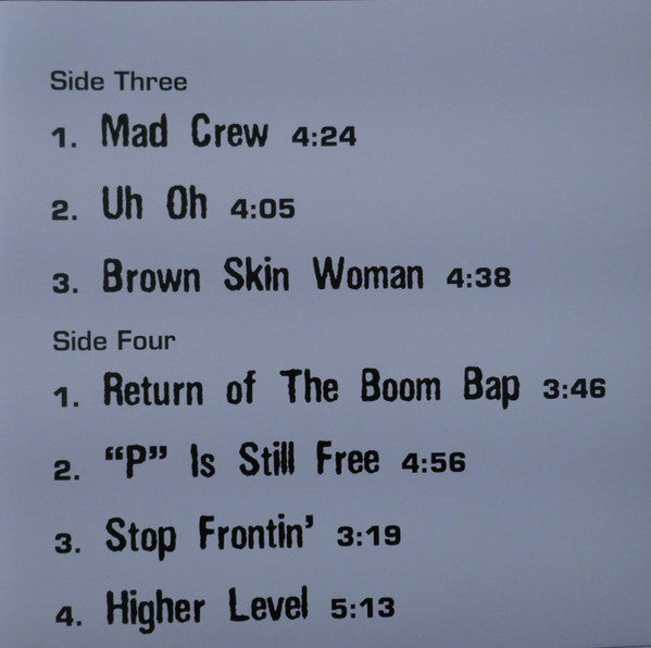 KRS-One : Return Of The Boom Bap (LP,Album,Reissue)