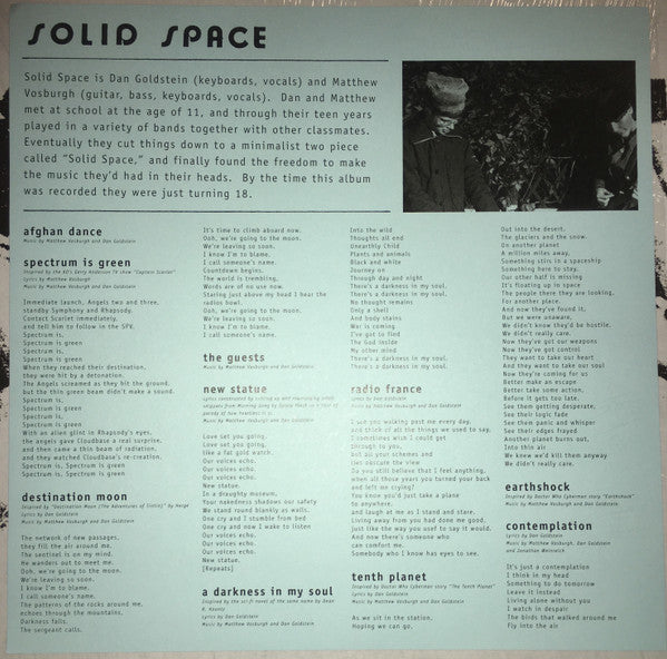 Solid Space (2) : Space Museum (LP,Album,Reissue,Remastered)