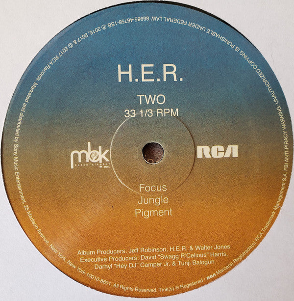 H.E.R. (2) : H.E.R. (LP,Compilation)