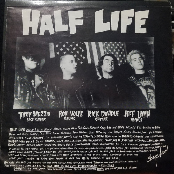 Half Life : Never Give In (LP,Album)