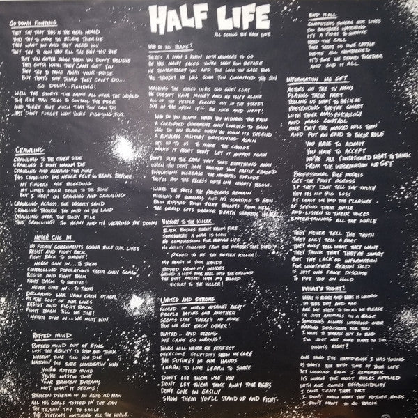 Half Life : Never Give In (LP,Album)