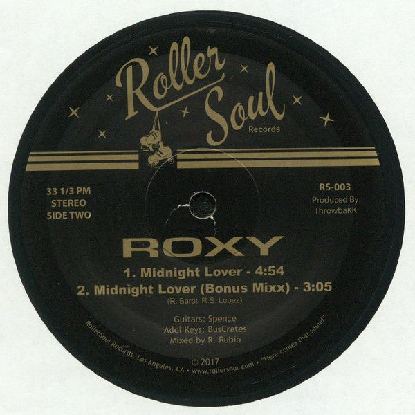 Roxy (43) : Body Heat / Midnight Lover (12")