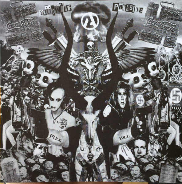 Blüdwülf / Parasite (6) : Blüdwülf / Parasite (7", RP, W/Lbl, Red)