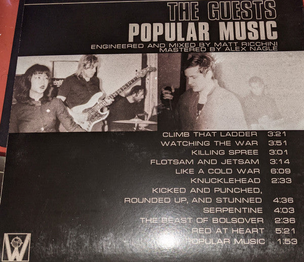 The Guests (3) : Popular Music (LP, Album)
