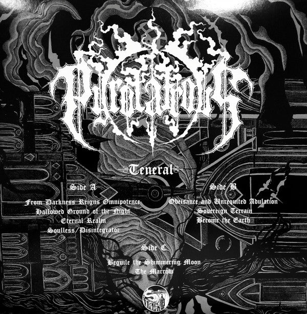 Pyrolatrous : Teneral (LP + LP, S/Sided, Etch + Album)