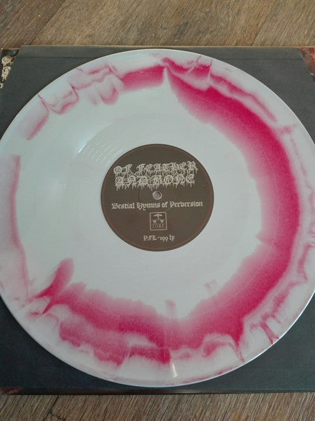 Of Feather And Bone : Bestial Hymns Of Perversion (LP, Album, Opa)