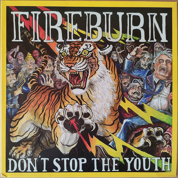 Fireburn : Don't Stop The Youth (12", EP, RP, Cle)