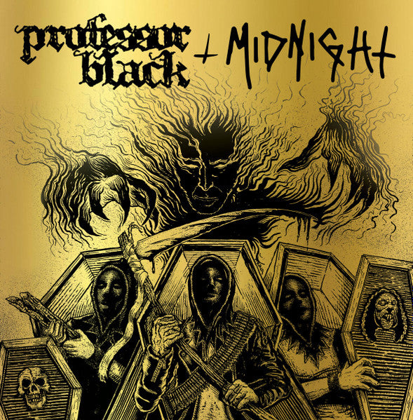 Professor Black (2) / Midnight (9) : Too P**k To Fuck (7", Ltd, Rec)