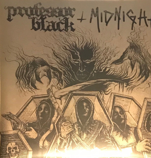 Professor Black (2) / Midnight (9) : Too P**k To Fuck (7", Ltd, Rec)