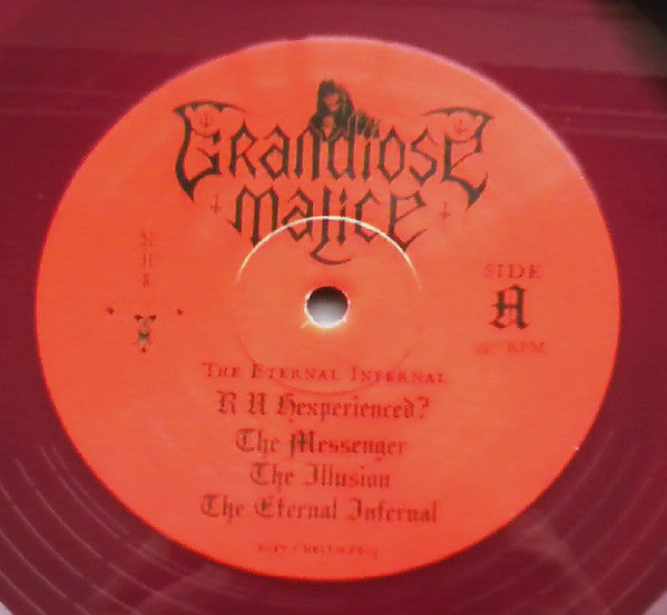 Grandiose Malice : The Eternal Infernal (LP, Album, Ltd, Red)