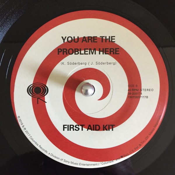 First Aid Kit : You Are The Problem Here (7",45 RPM,Record Store Day,Single,Limited Edition)