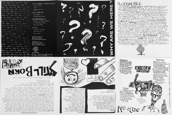 Various : Why Are We Here ? (7",33 ⅓ RPM,EP,Compilation,Limited Edition,Reissue,Remastered)
