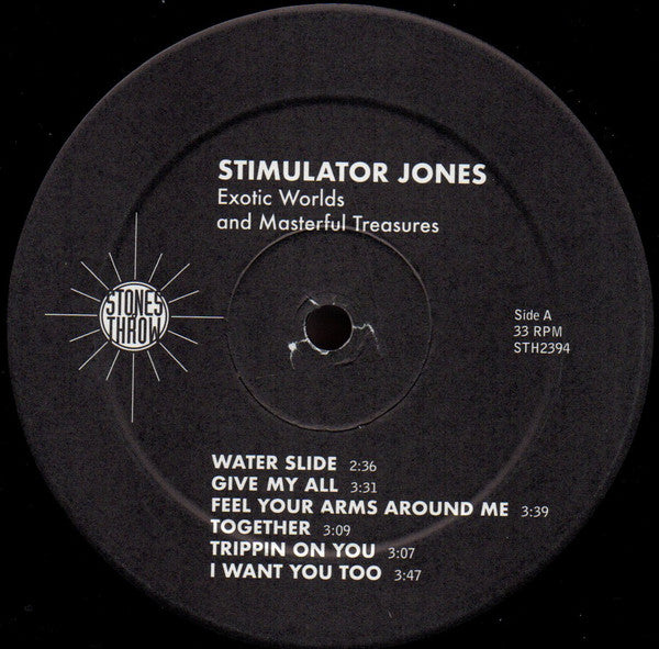 Stimulator Jones : Exotic Worlds And Masterful Treasures (LP,Album)