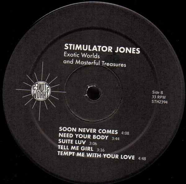 Stimulator Jones : Exotic Worlds And Masterful Treasures (LP,Album)