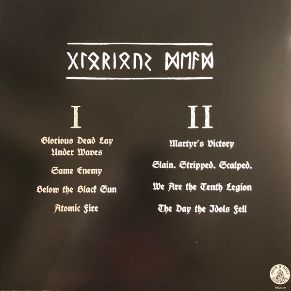 Battle Ruins : Glorious Dead (12", Album, RP, Blu)