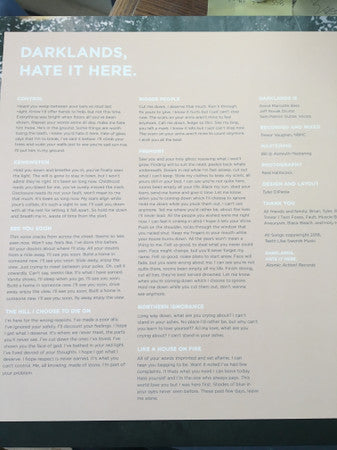 Darklands (2) : Hate It Here (LP,45 RPM,Album,Stereo)