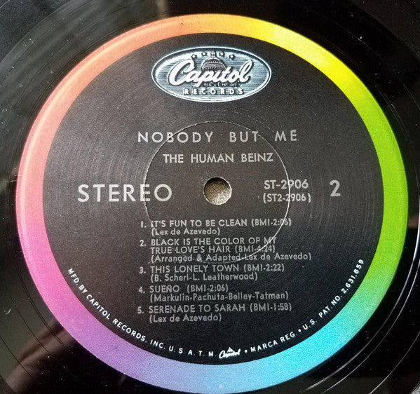 Human Beinz, The : Nobody But Me (LP,Album)