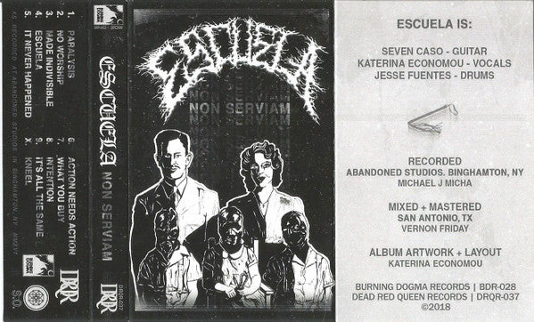 Escuela Grind : Non Serviam  (Cass, EP, RE)