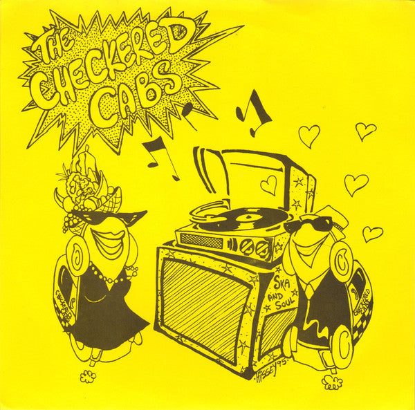 Checkered Cabs, The : You Told Me That You Loved Me b/w La Bamba (7",45 RPM,EP,Numbered)
